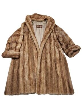 ROSEN ENGELSON SAINT PAUL FOAX FUR WOMEN COATS COLOR BROWN